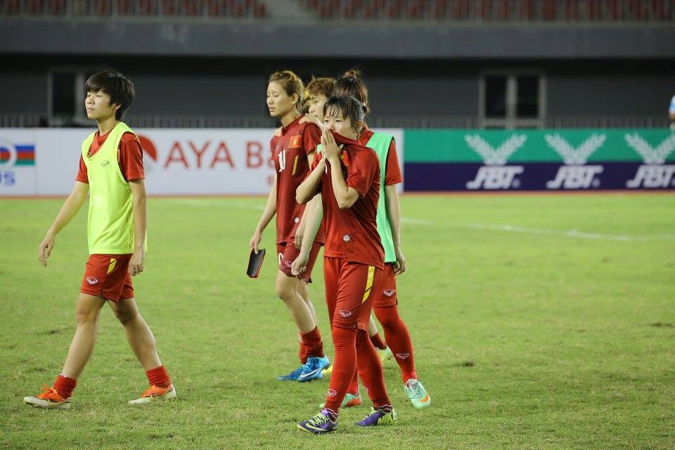 Đội tuyển nữ Việt Nam chia tay Asiad 2018