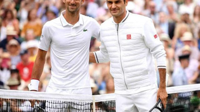 2 huyền thoại kỳ phùng địch thủ Roger Federer và Novak Djokovic