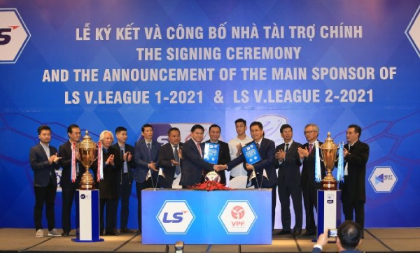 V-League và HNQG 2021 có nhà tài trợ chính