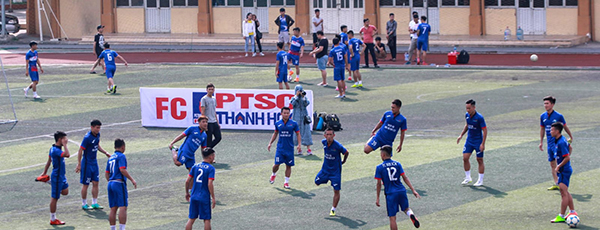 Vòng đấu 2 của giải bóng đá Hà Nội Thanh Hóa-Cúp THF 2018
