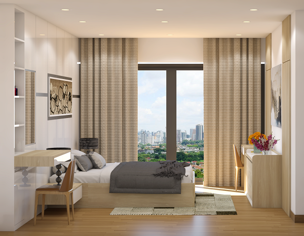 Thiết kế nội thất chung cư 70m2 bao nhiêu tiền?