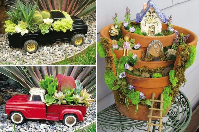 Trang trí ban công độc đáo bằng đồ handmade