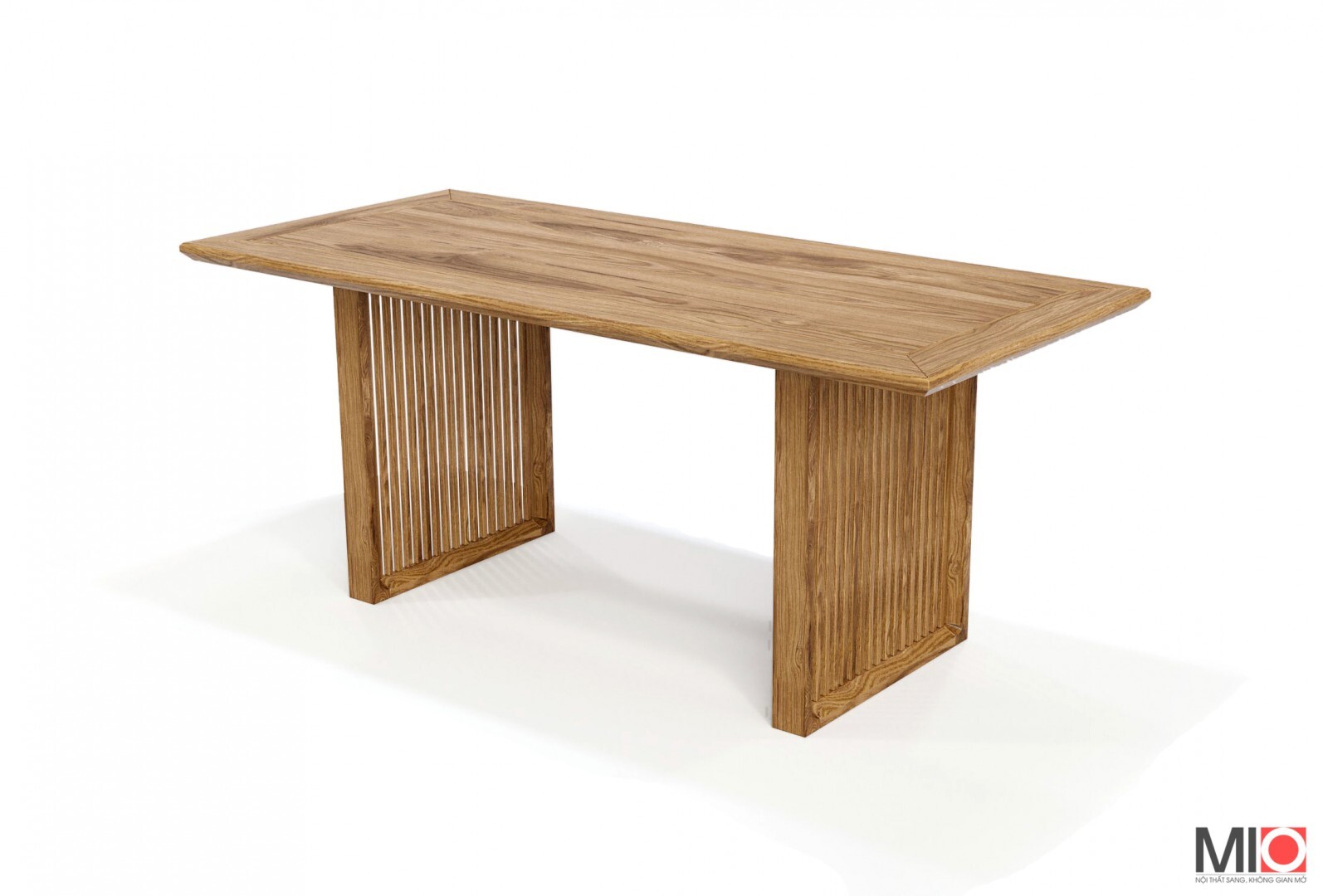 Bàn ăn gỗ tự nhiên - Gỗ Tần Bì BA02