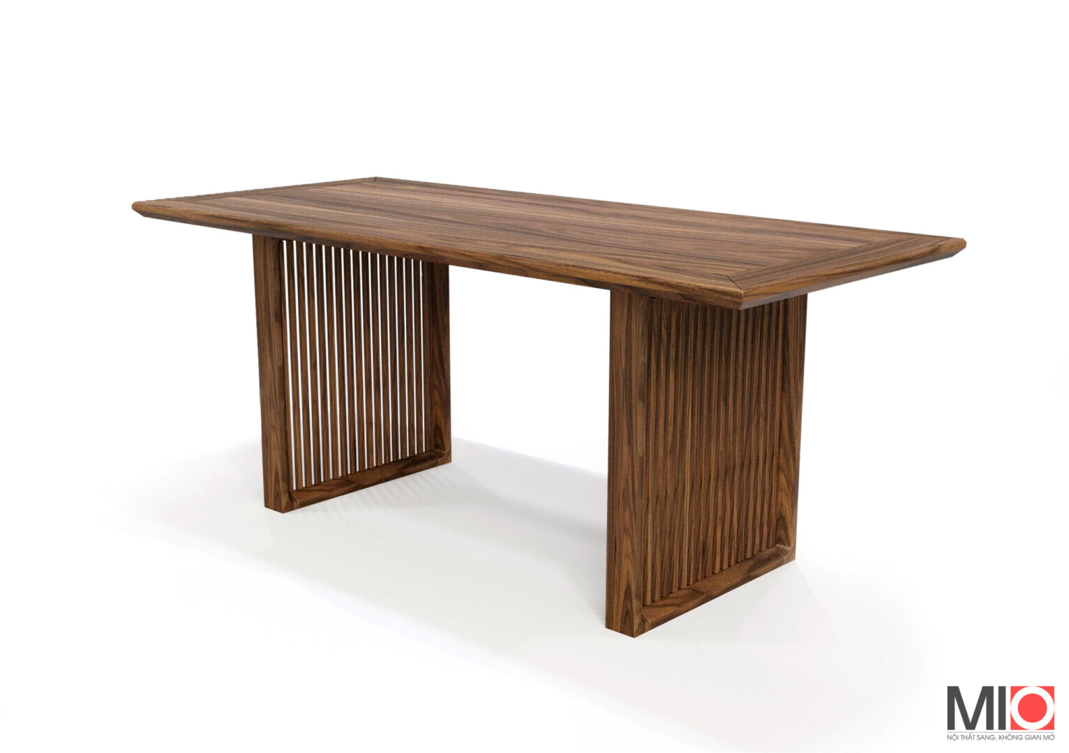 Bàn ăn gỗ tự nhiên- Gỗ óc chó mã BA02