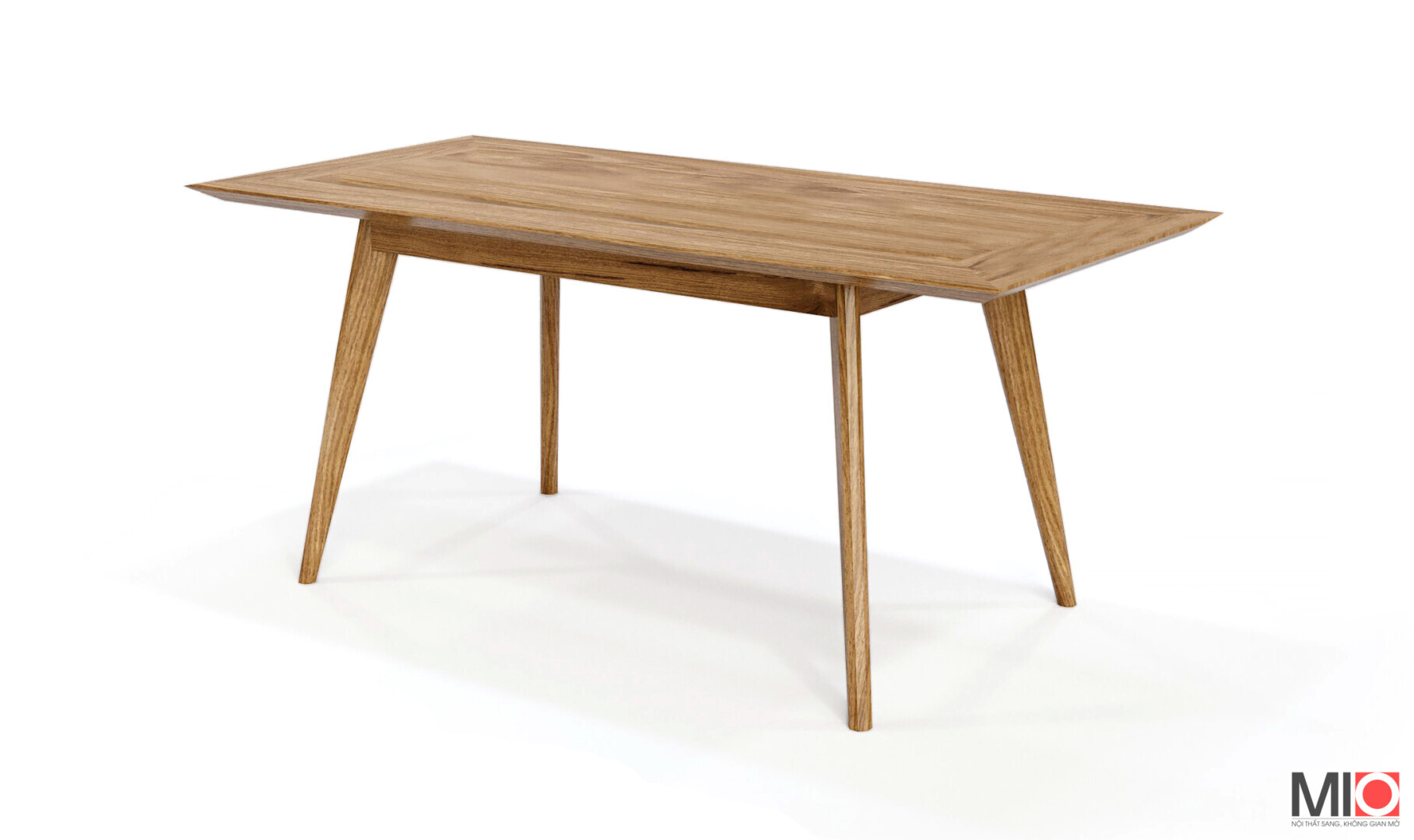 Bàn ăn gỗ tự nhiên - Gỗ Tần Bì mã BA03