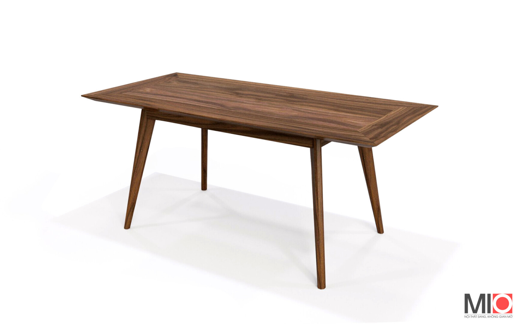 Bàn ăn gỗ tự nhiên - Gỗ óc chó mã BA03