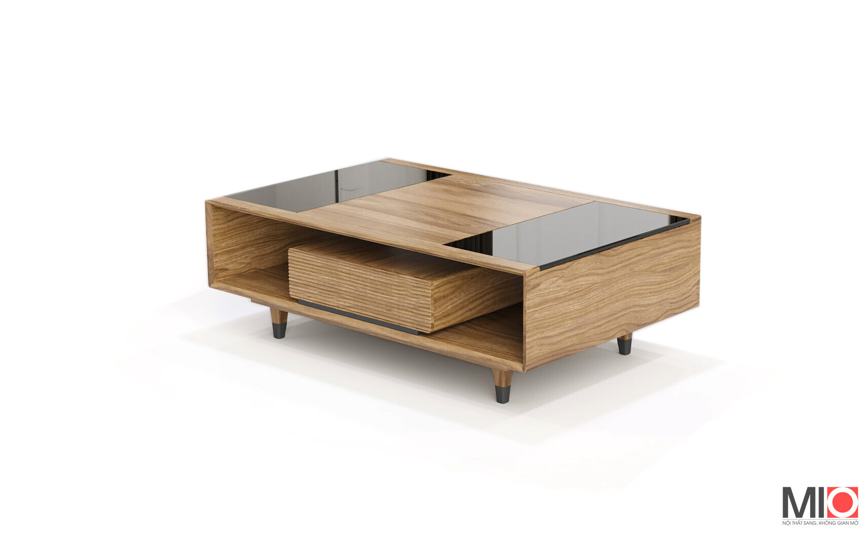 Bàn trà gỗ tự nhiên dễ gia công và màu sắc đẹp tự nhiên