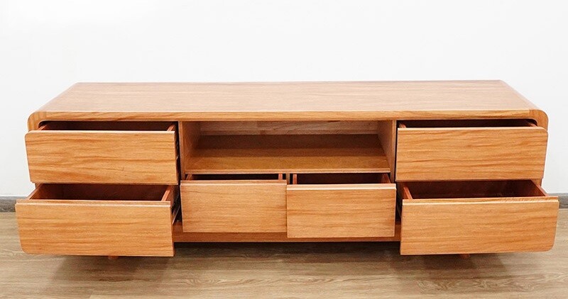 Kệ trang trí gỗ tự nhiên - gỗ Hương