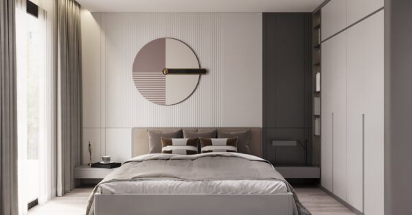 Tư vấn cách bố trí phòng ngủ 14m2 đơn giản nhưng sang trọng